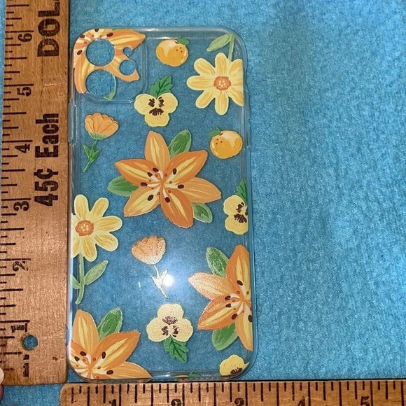 iPhone 11 floral gel plastic type phone case - Picture 4 of 4